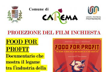 Proiezione del film inchiesta Food for Profit